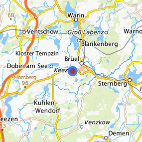 Lage in der gesuchten Region 