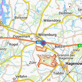 Location in the requested region 