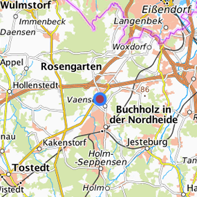 Location in the requested region 