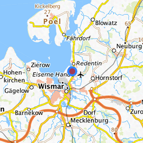 Lage in der gesuchten Region 