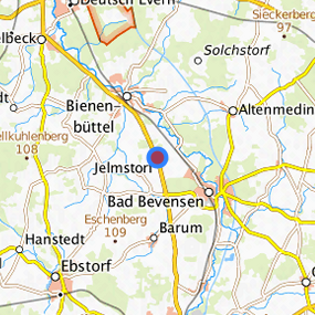 Location in the requested region 