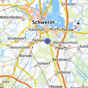 Lage in der gesuchten Region 