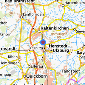 Location in the requested region 