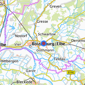 Lage in der gesuchten Region 
