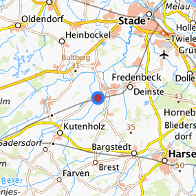 Location in the requested region 