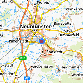 Location in the requested region 