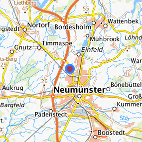 Location in the requested region 