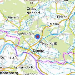 Lage in der gesuchten Region 