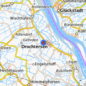 Lage in der gesuchten Region 