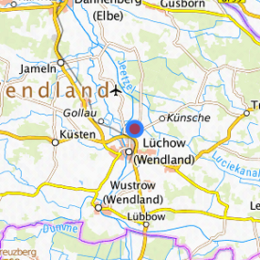 Location in the requested region 