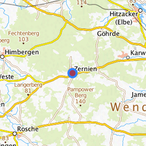 Location in the requested region 