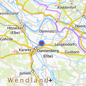 Location in the requested region 