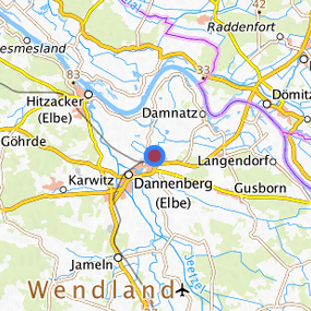 Location in the requested region 