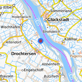 Lage in der gesuchten Region 