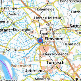 Lage in der gesuchten Region 