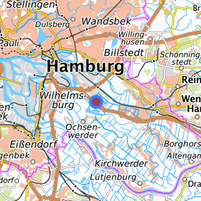 Location in the requested region 