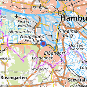 Location in the requested region 