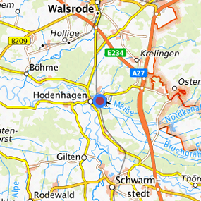 Location in the requested region 