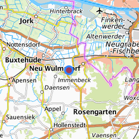 Location in the requested region 