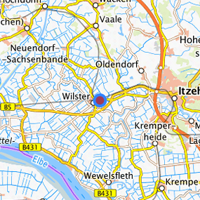 Location in the requested region 