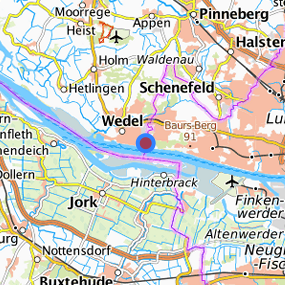 Location in the requested region 