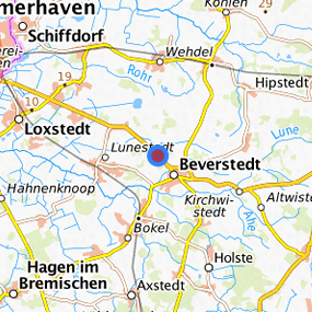 Location in the requested region 