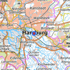 Location in the requested region 