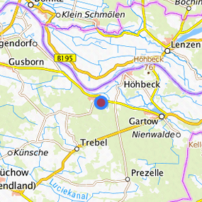 Location in the requested region 