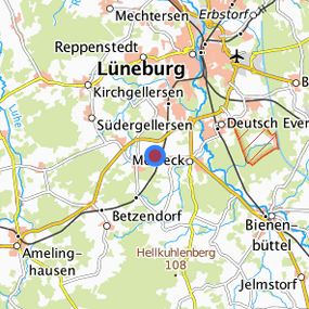 Lage in der gesuchten Region 