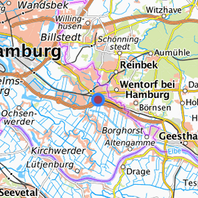 Location in the requested region 