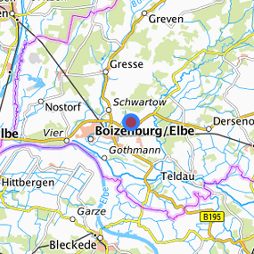 Lage in der gesuchten Region 