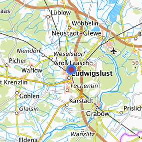 Lage in der gesuchten Region 