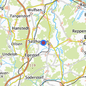 Location in the requested region 