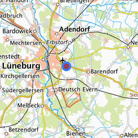 Location in the requested region 