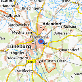 Location in the requested region 