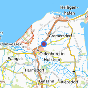 Lage in der gesuchten Region 