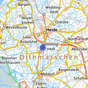 Location in the requested region 