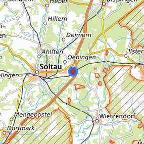 Location in the requested region 