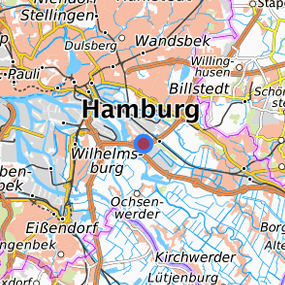 Location in the requested region 