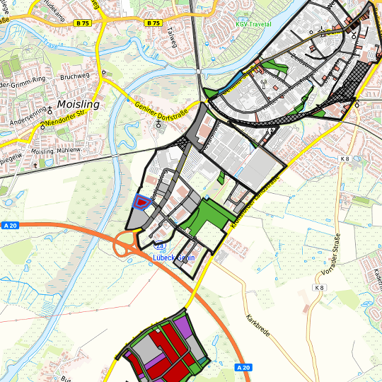 Detailed view of the requested site