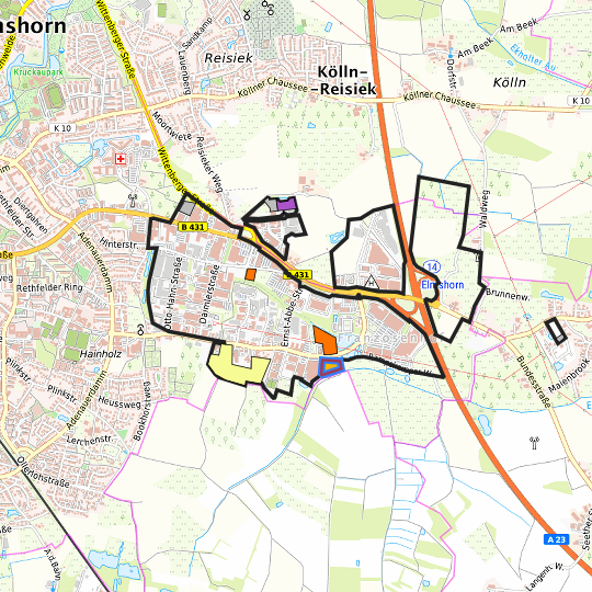 Detailed view of the requested site