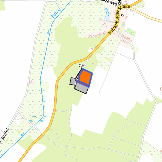 Detailed view of the requested site