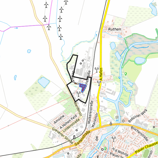 Detailed view of the requested site