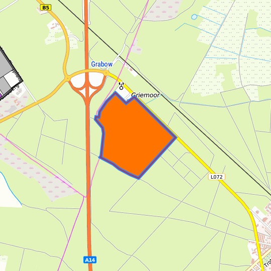 Detailed view of the requested site