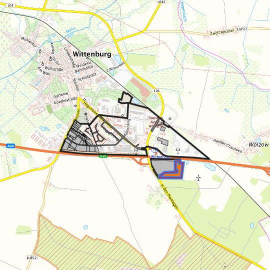 Detailed view of the requested site
