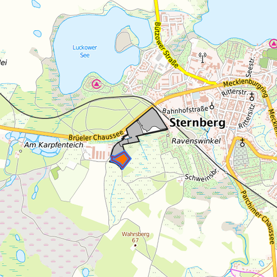 Detailed view of the requested site