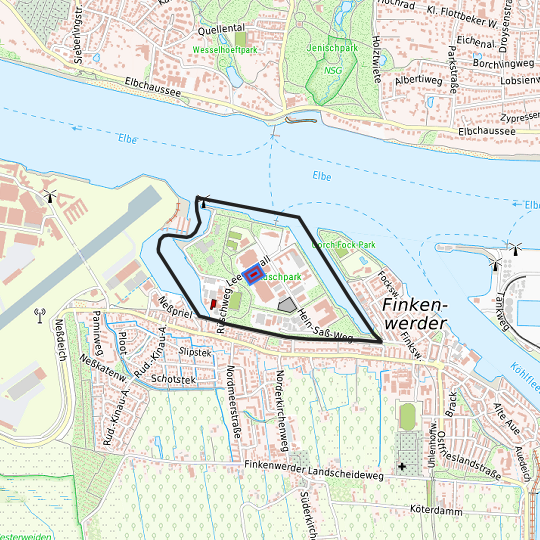 Detailed view of the requested site
