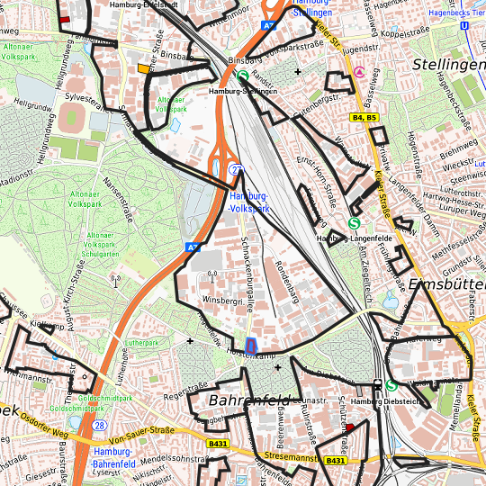 Detailed view of the requested site