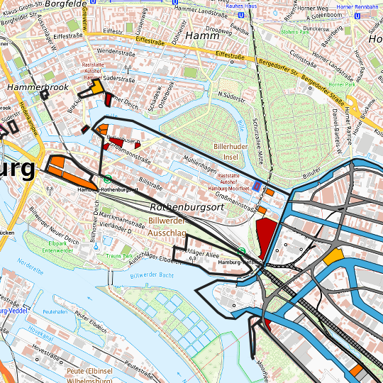 Detailed view of the requested site