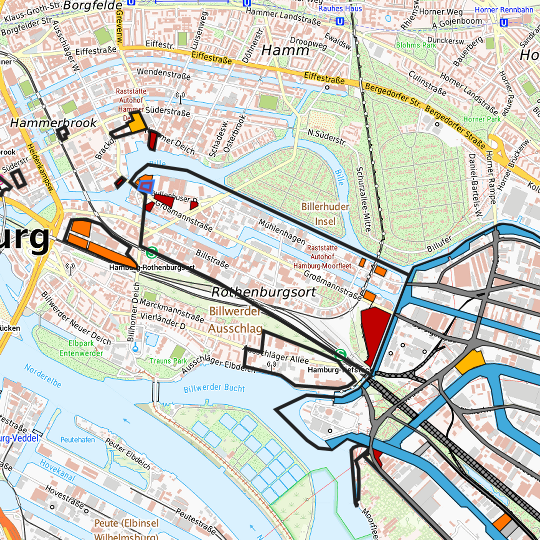 Detailed view of the requested site